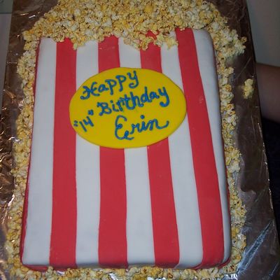 Popcorn Cake