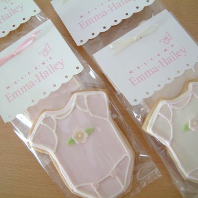 Baby Shower Onesie Cookies