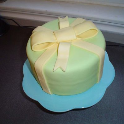 First Fondant Cake