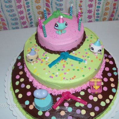 Little Pet Shop Cake For Hay-Hay