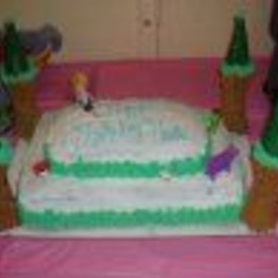 Tinkerbell Cake