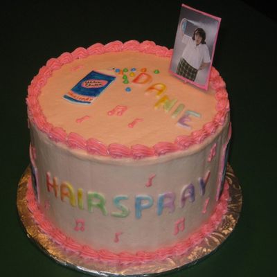 Hairspray Cake