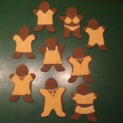 Gingerbread Fashionistas