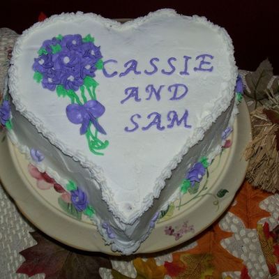 One Of My First Cakes My Son Is Engaged!!!