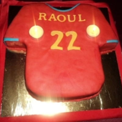 Football Jersery Cake