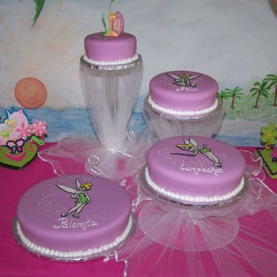 Tinkerbell Birthday Cake