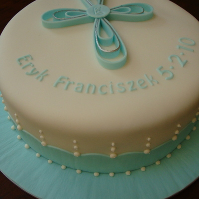 Baptism Cake