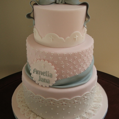 Baptism Cake