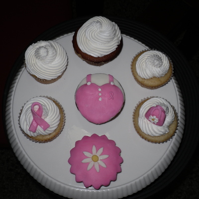 Cupcakes Octubre Mes De La Prevencion Cancer Seno