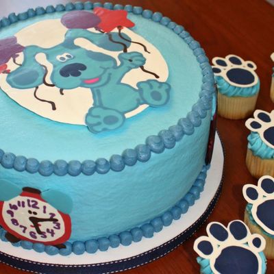 Blue's Clues Birthday Cake