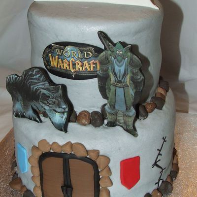 World Of Warcraft Birthday Cake
