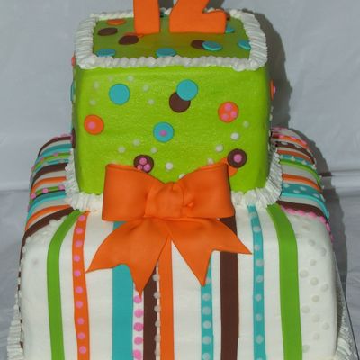 Lime Green And Stripes