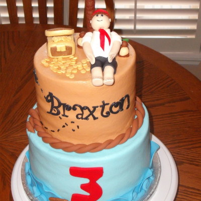 Pirate Birthday Cake