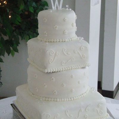 Kristen's Wedding Cake