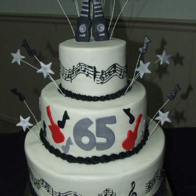 Musical Birthday Cake