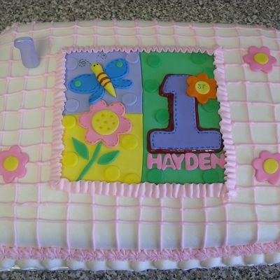 Hayden's Hugs And Stitches Cake