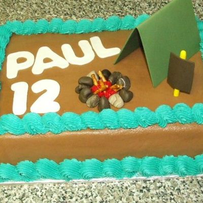 Camping Birthday