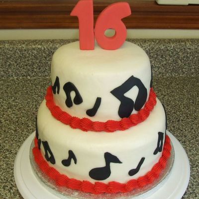 Musical Birthday Cake
