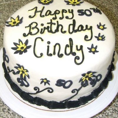 50Th Birthday Cake