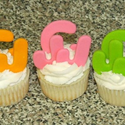 Initial Cupcakes