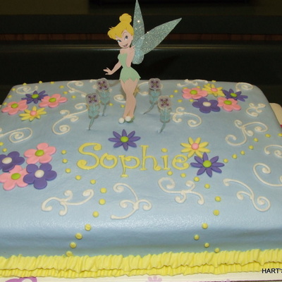 Tinker Bell Birthday Cake