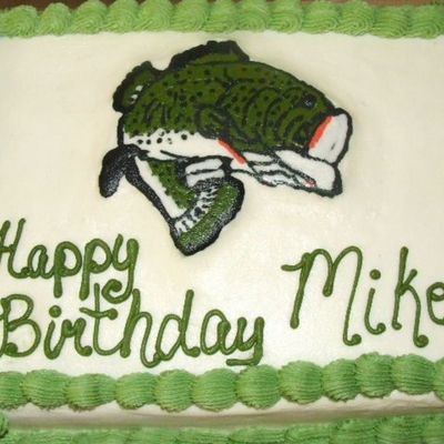 Bass Birthday Cake