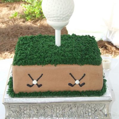 Golf Ball Groom's Cake