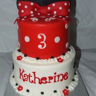 Minnie Mouse Birthday Cake