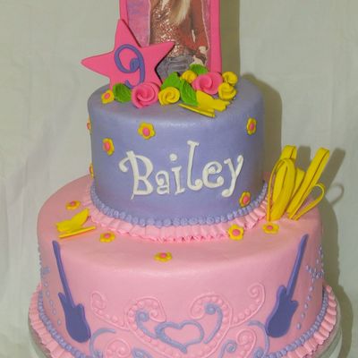 Bailey's Hannah Montana Cake