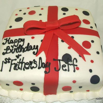 Gift Box Cake
