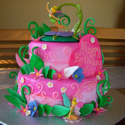 Tinkerbell Cake