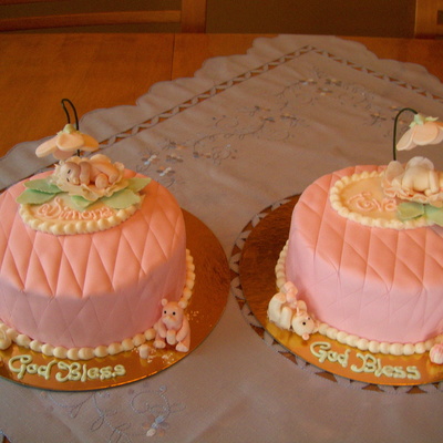 Baptism For Twin Girls