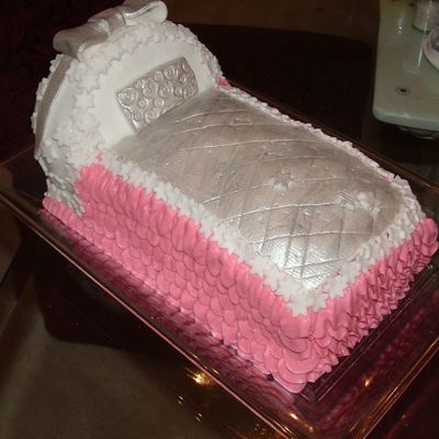 Angela's Baby Bassinette Cake
