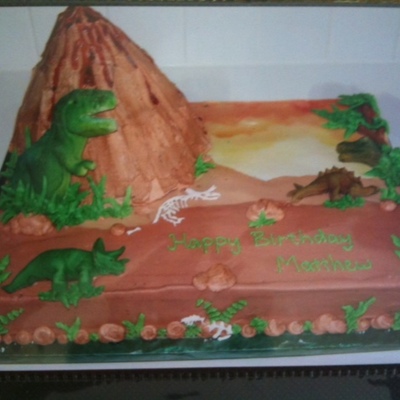 Dinosaur Cake