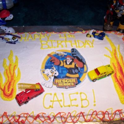 Rescue Heroes Birthday Cake