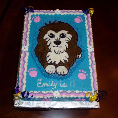 Puppy Dog Cake