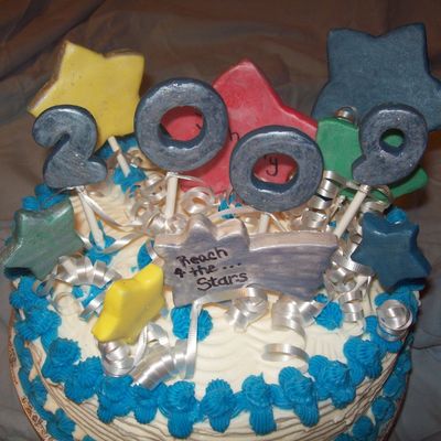 Grad Cake - Inspired By Wilton