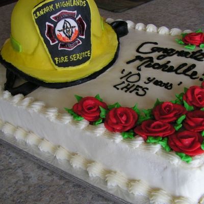 10 Year Anniversary For A Volunteer Fire Fighter