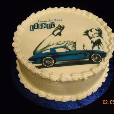 Classic Car With Dreamin' Girl