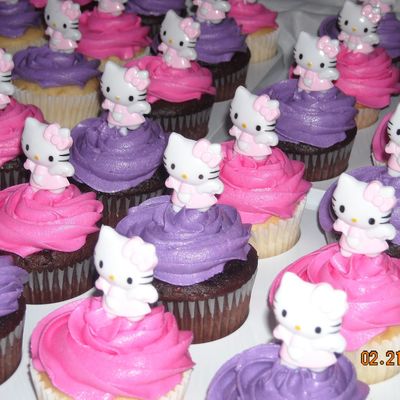 Hello Kitty Cupcakes