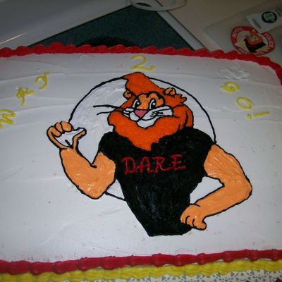 Dare Graduation Cake