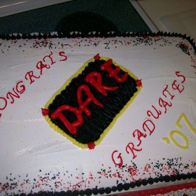 Dare Graduation Cake