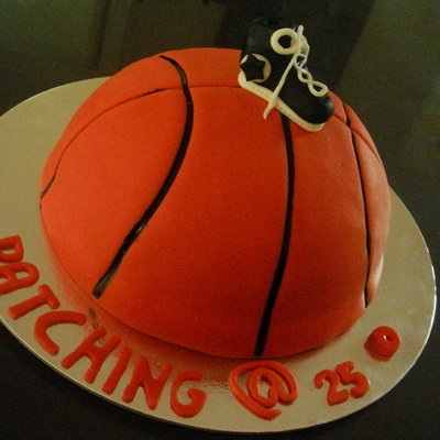 Chuck Taylor On A Basketball