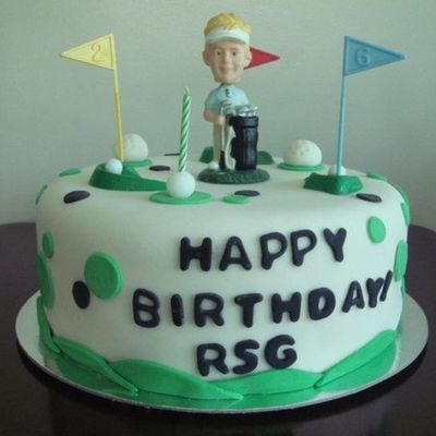 Mr. Bobble-Head Golfer