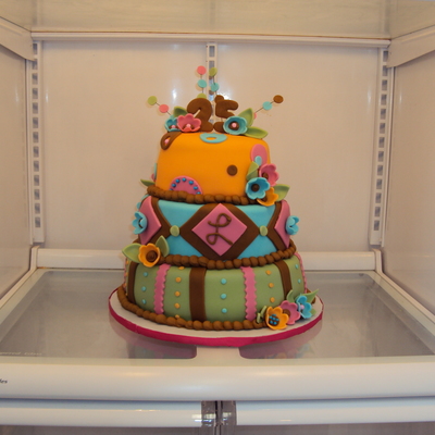 My Sister's B-Day Cake