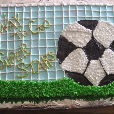 Superstars Soccer Cake
