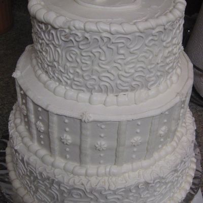S Wedding Cake