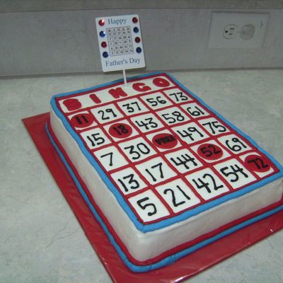 Bingo Cake