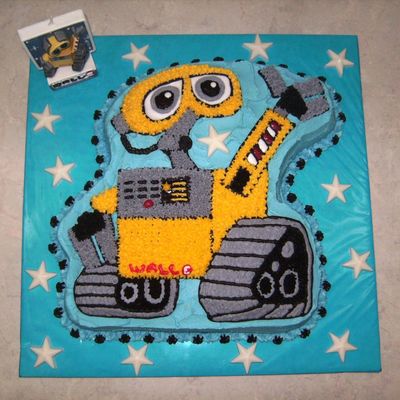 Wall-E Cake