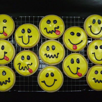 Smiley Face Cookies